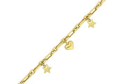 14ct Luna Design Gold Bracelet