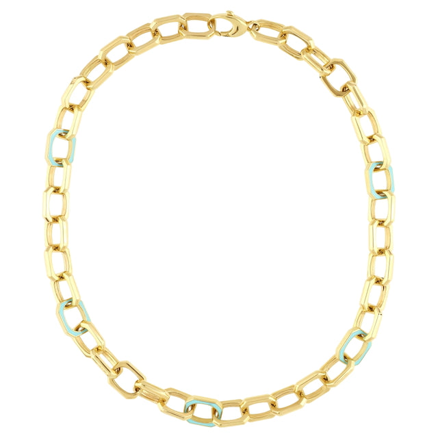 14ct Azul Design Gold Necklace