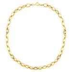 Load image into Gallery viewer, 14ct Elipse Design Gold Necklace