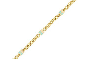 14ct Bolsa Design Gold Bracelet