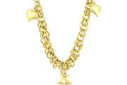 14ct Anillo Design Gold Necklace