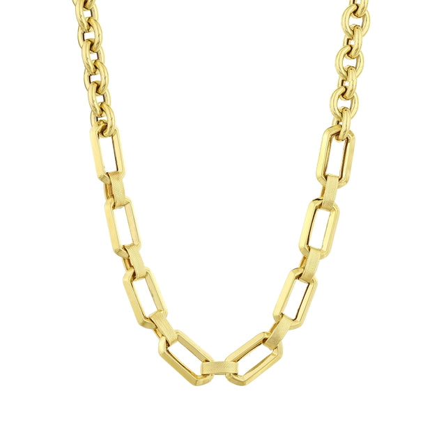 14ct Tarde Design Gold Necklace