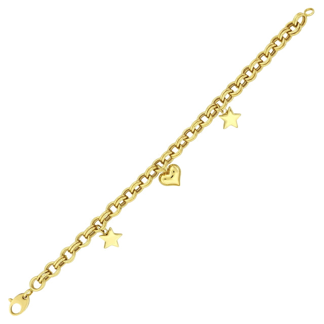 14ct Sirio Design Gold Bracelet