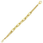 Load image into Gallery viewer, 14ct Pareja Design Gold Bracelet