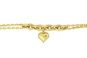 14ct Dual Design Gold Bracelet