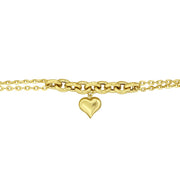 14ct Dual Design Gold Bracelet