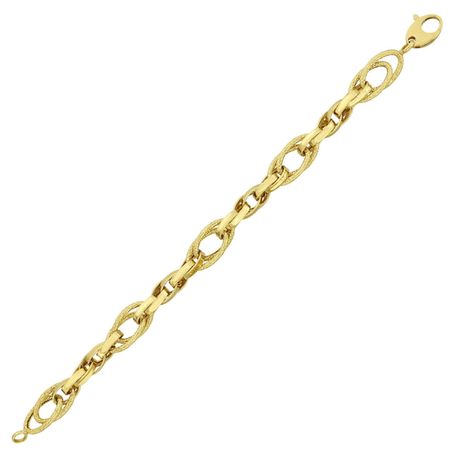 14ct Trio Design Gold Bracelet