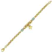 14ct Cielo Design Gold Bracelet