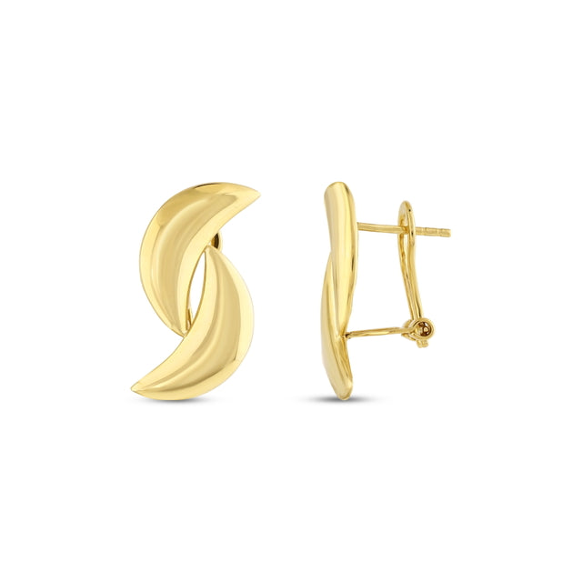 14ct Elegante Design Gold Earrings