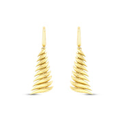 14ct Rocoso Design Gold Earrings