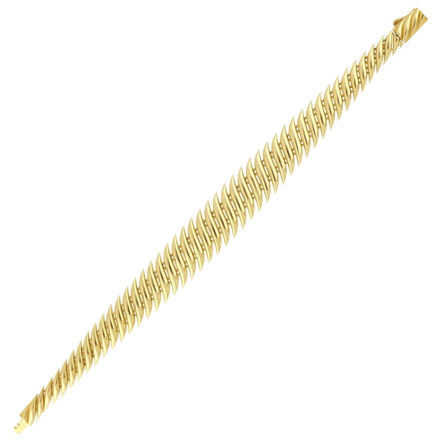 14ct Rocoso Design Gold Bracelet