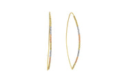 14ct Lanza Design Dorika Gold Earrings
