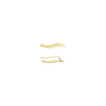 Load image into Gallery viewer, 14ct Dalga Design Gold Earrings