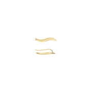 14ct Dalga Design Gold Earrings
