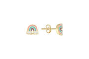 14ct Gokkusagi Gold Earrings