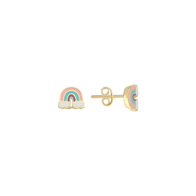 14ct Gokkusagi Gold Earrings
