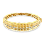 Load image into Gallery viewer, 14ct Rayas Design Gold Bracelet