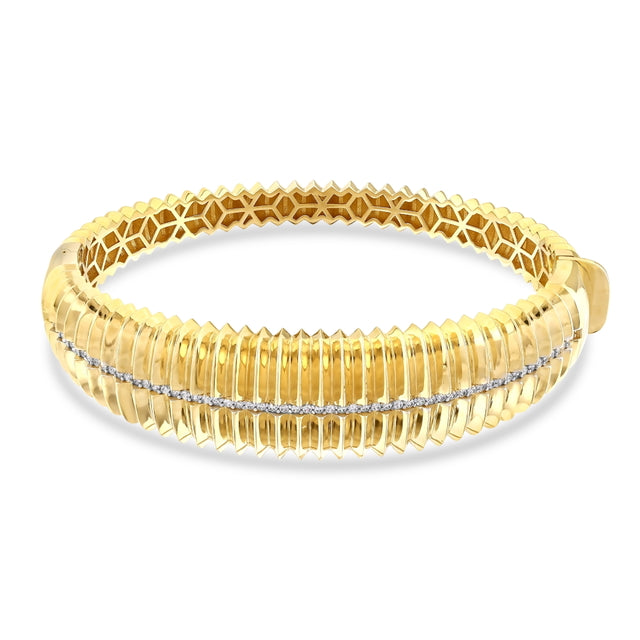 14ct Rayas Design Gold Bracelet