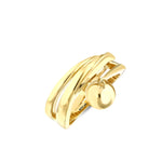 Load image into Gallery viewer, 14ct Punto Design Gold Ring