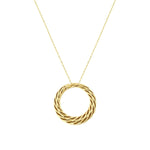 Load image into Gallery viewer, 14ct Tejer Design Gold Necklace