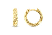 14ct Tejer Design Gold Earrings