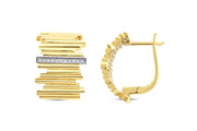 14ct Sashay Design Gold Earrings
