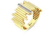 14ct Sashay Design Gold Ring