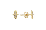 14ct Arco Design Gold Earrings