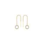 Load image into Gallery viewer, 14ct Zincirli Hoop Gold Earrings