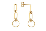 14ct Sunflower Gold Earrings