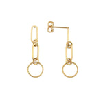 Load image into Gallery viewer, 14ct Sunflower Gold Earrings