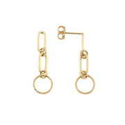 14ct Sunflower Gold Earrings