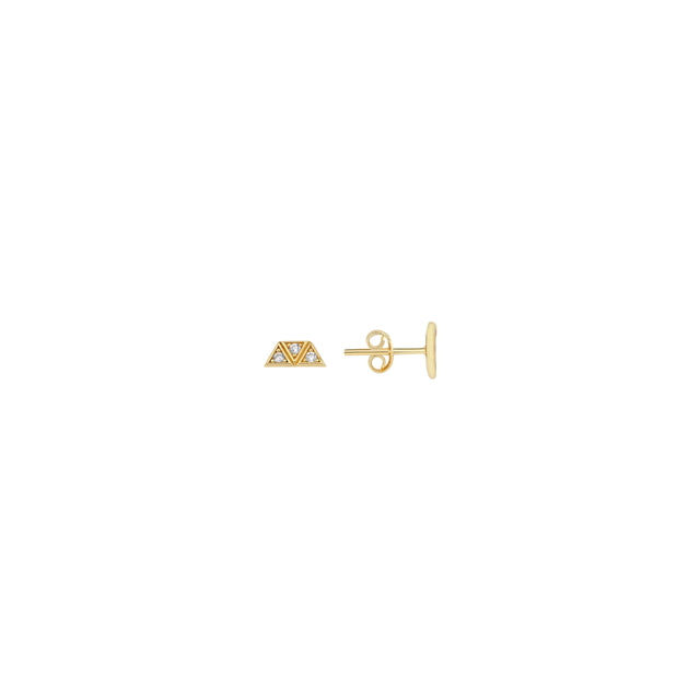14ct Mira Design Gold Earrings