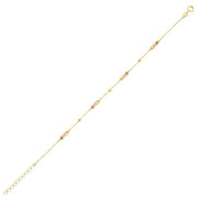 14ct Turuncu Figurlu Design Gold Bracelet