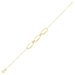 Load image into Gallery viewer, 14ct Baffo Design Gold Bracelet