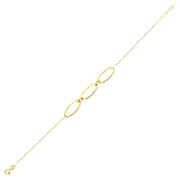 14ct Baffo Design Gold Bracelet