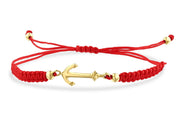 14ct Capa Design Cord Gold Bracelet