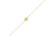 14ct Fil Design Gold Bracelet