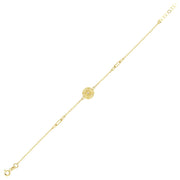 14ct Sans Tilsimi Design Gold Bracelet
