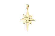 14ct Articulated North Star Gold Pendant (Chain Not Included)