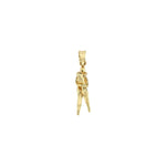 Load image into Gallery viewer, 14ct Sarilan Double Design Gold Pendant (Chain Not Included)
