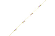 14ct Lila Figurlu Design Gold Bracelet