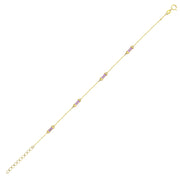14ct Lila Figurlu Design Gold Bracelet