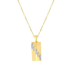 Load image into Gallery viewer, 14ct Piazza Design Gold Pendant (Chain Not Included)