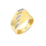 Load image into Gallery viewer, 14ct Rotante Design Gold Ring