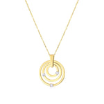 Load image into Gallery viewer, 14ct Ring Design Gold Pendant (Chain Not Included)