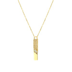 Load image into Gallery viewer, 14ct Rete Design Gold Pendant (Chain Not Included)