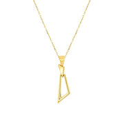 14ct Timpano Design Gold Pendant (Chain Not Included)