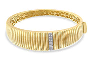 14ct Nocca Design Gold Cuff Gold Bracelet