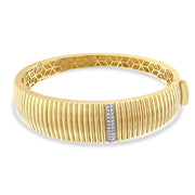 14ct Nocca Design Gold Cuff Gold Bracelet